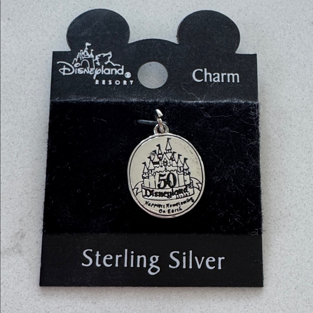 Disney Castle 50th Anniversary Charm NWT ✨